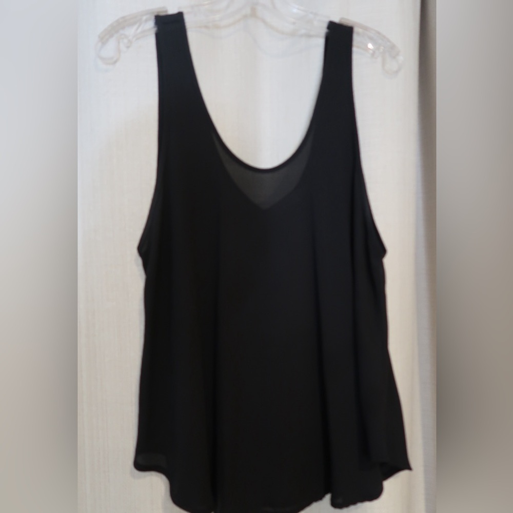 Lush Black Tank Top